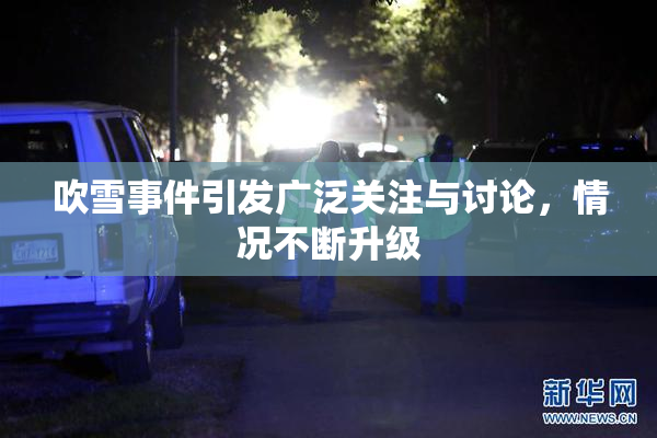 吹雪事件引发广泛关注与讨论，情况不断升级