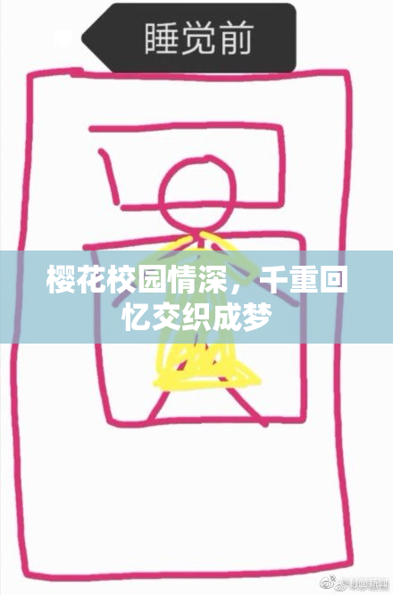 樱花校园情深，千重回忆交织成梦