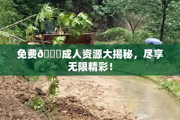 免费🔞成人资源大揭秘，尽享无限精彩！