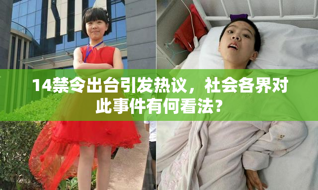 14禁令出台引发热议，社会各界对此事件有何看法？