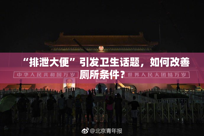 “排泄大便”引发卫生话题，如何改善厕所条件？