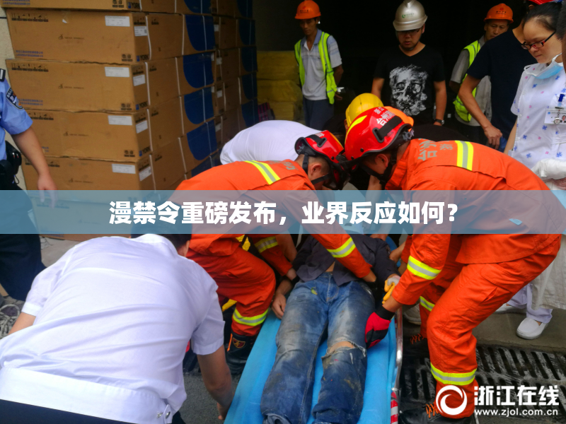 漫禁令重磅发布，业界反应如何？
