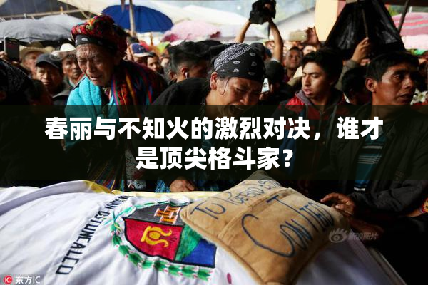 春丽与不知火的激烈对决，谁才是顶尖格斗家？