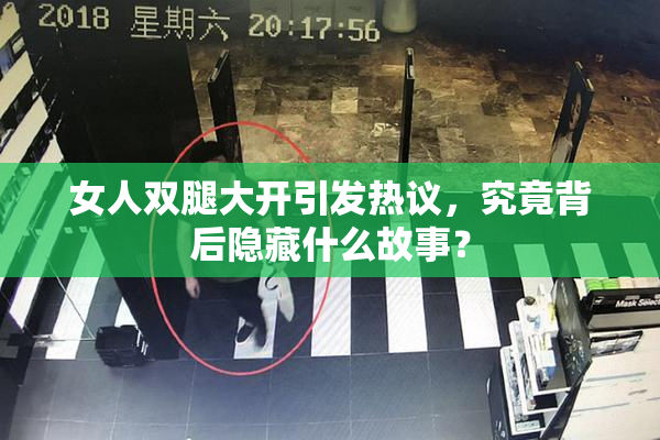 女人双腿大开引发热议，究竟背后隐藏什么故事？