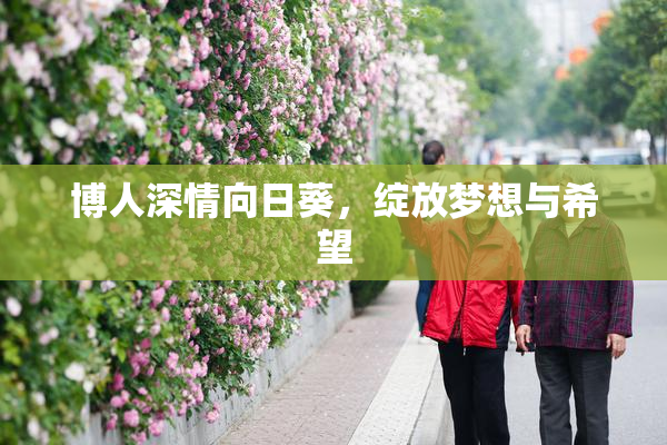 博人深情向日葵，绽放梦想与希望