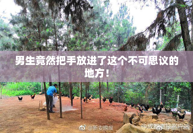 男生竟然把手放进了这个不可思议的地方！