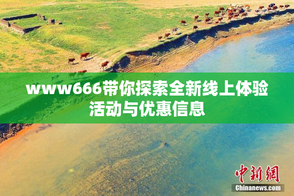www666带你探索全新线上体验活动与优惠信息