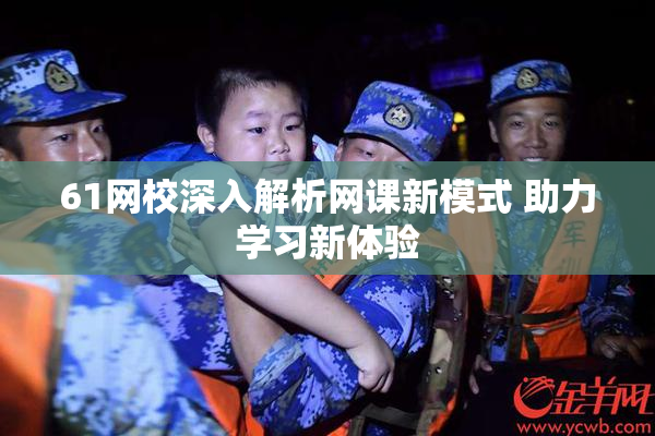 61网校深入解析网课新模式 助力学习新体验