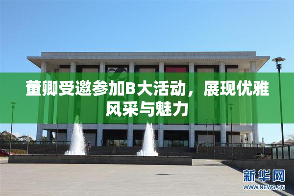董卿受邀参加B大活动，展现优雅风采与魅力