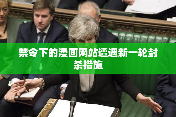 禁令下的漫画网站遭遇新一轮封杀措施