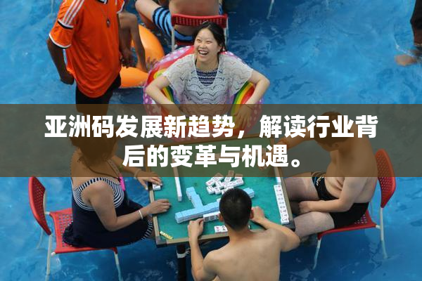 亚洲码发展新趋势，解读行业背后的变革与机遇。