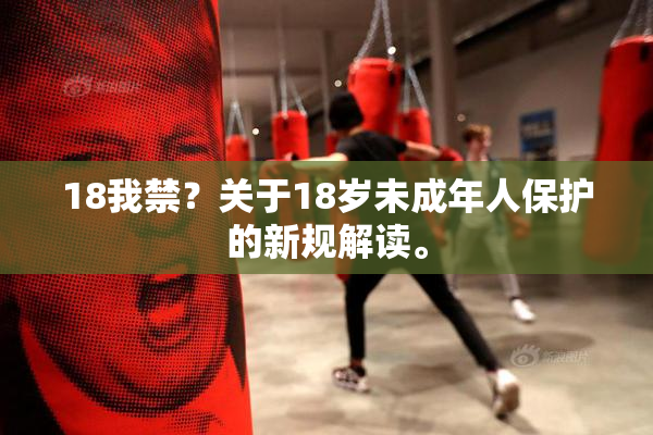18我禁？关于18岁未成年人保护的新规解读。