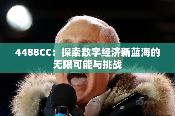 4488CC：探索数字经济新蓝海的无限可能与挑战
