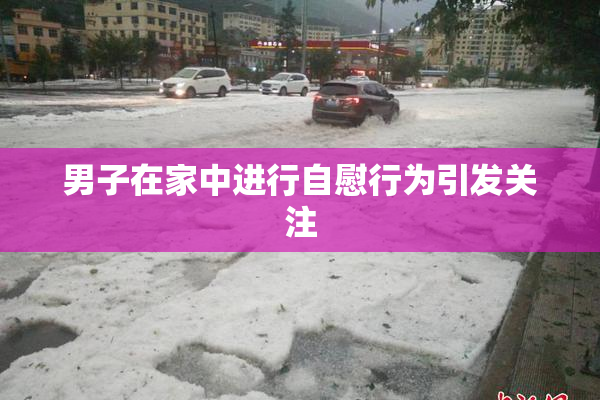男子在家中进行自慰行为引发关注