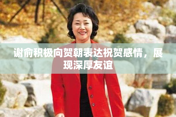 谢俞积极向贺朝表达祝贺感情，展现深厚友谊