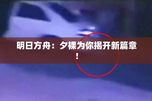 明日方舟：夕裸为你揭开新篇章！