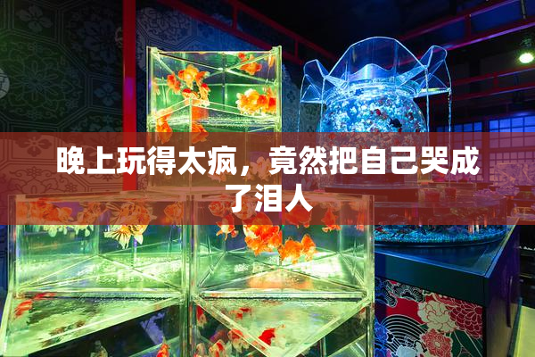 晚上玩得太疯，竟然把自己哭成了泪人