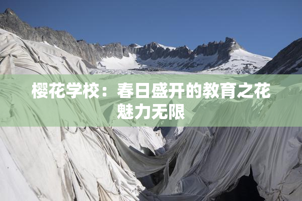 樱花学校：春日盛开的教育之花魅力无限
