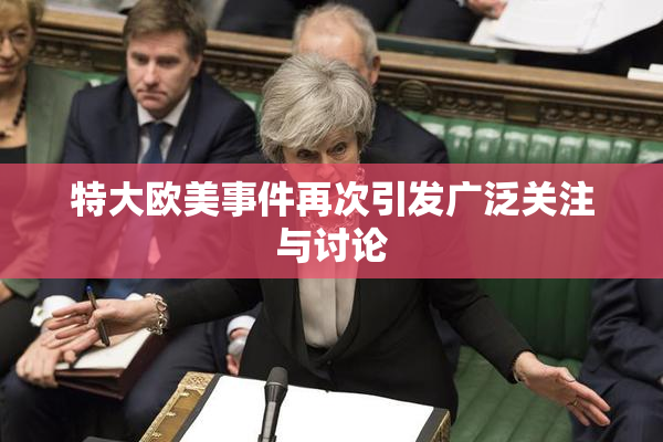 特大欧美事件再次引发广泛关注与讨论