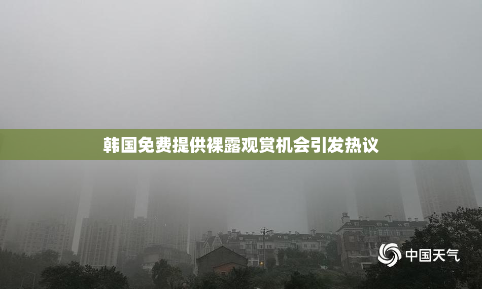 韩国免费提供裸露观赏机会引发热议