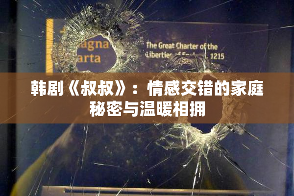 韩剧《叔叔》：情感交错的家庭秘密与温暖相拥