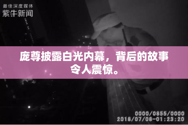 庞尊披露白光内幕，背后的故事令人震惊。