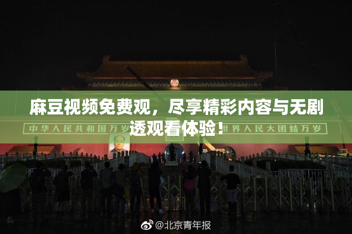 麻豆视频免费观，尽享精彩内容与无剧透观看体验！