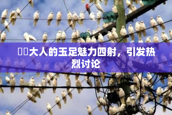 芃芃大人的玉足魅力四射，引发热烈讨论