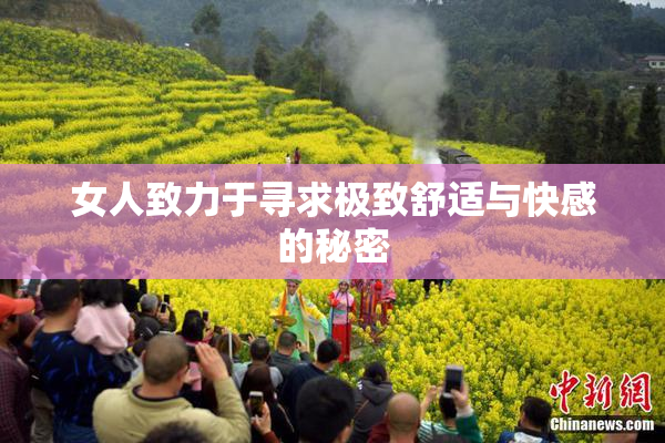 女人致力于寻求极致舒适与快感的秘密