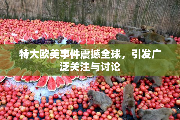 特大欧美事件震撼全球，引发广泛关注与讨论