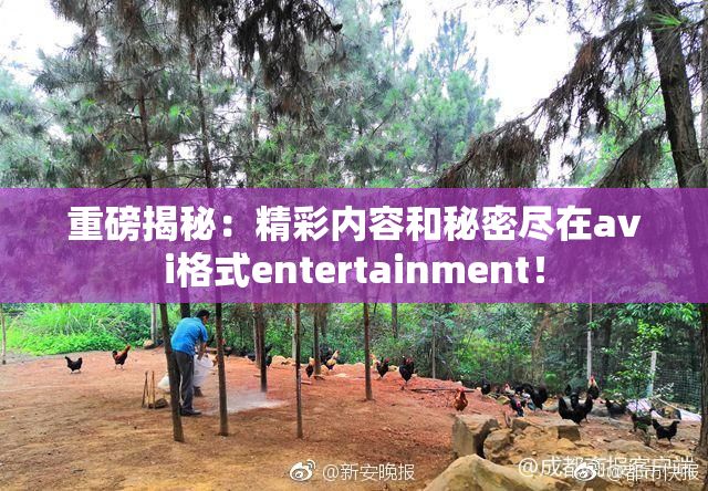 重磅揭秘：精彩内容和秘密尽在avi格式entertainment！