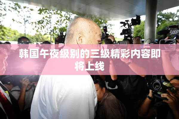 韩国午夜级别的三级精彩内容即将上线