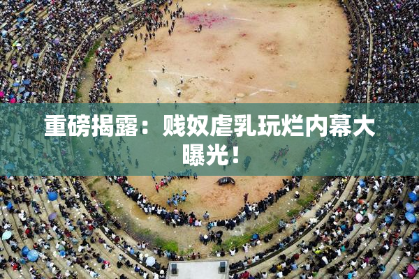 重磅揭露：贱奴虐乳玩烂内幕大曝光！