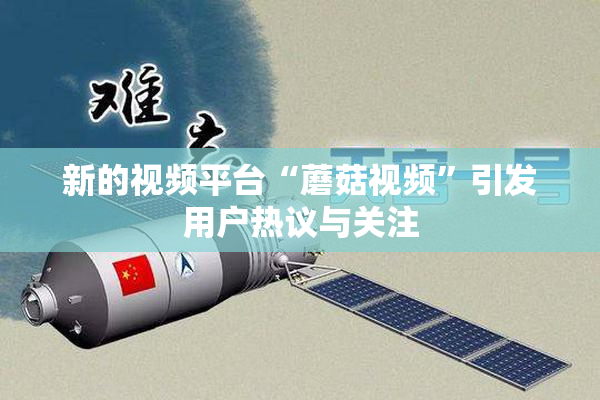 新的视频平台“蘑菇视频”引发用户热议与关注
