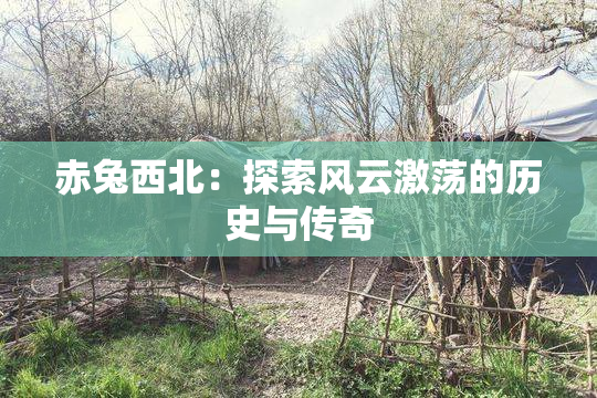 赤兔西北：探索风云激荡的历史与传奇