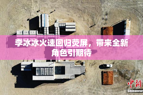 李冰冰火速回归荧屏，带来全新角色引期待