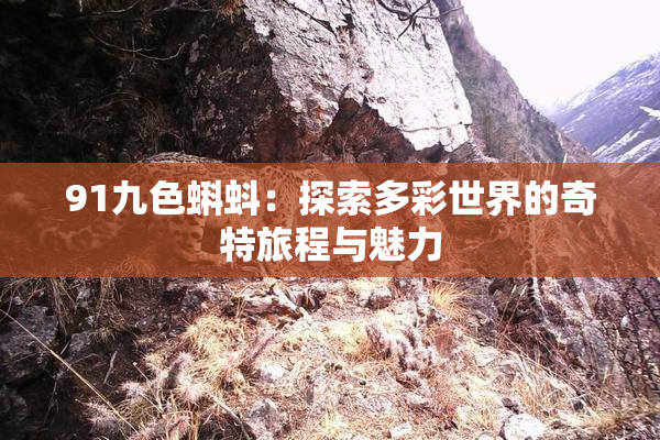 91九色蝌蚪：探索多彩世界的奇特旅程与魅力
