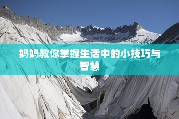妈妈教你掌握生活中的小技巧与智慧