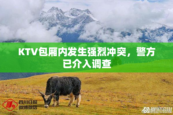 KTV包厢内发生强烈冲突，警方已介入调查