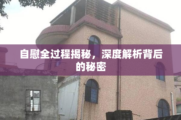 自慰全过程揭秘，深度解析背后的秘密