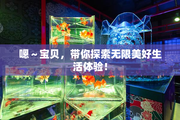 嗯～宝贝，带你探索无限美好生活体验！