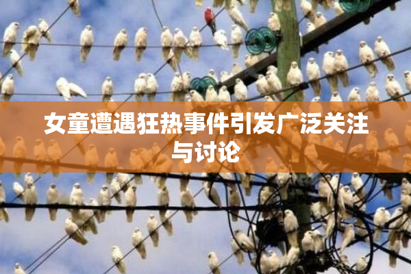 女童遭遇狂热事件引发广泛关注与讨论