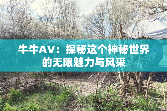 牛牛AV：探秘这个神秘世界的无限魅力与风采