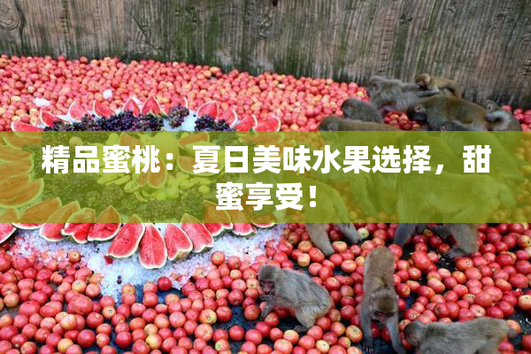 精品蜜桃：夏日美味水果选择，甜蜜享受！