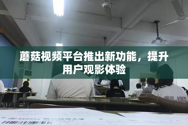 蘑菇视频平台推出新功能，提升用户观影体验