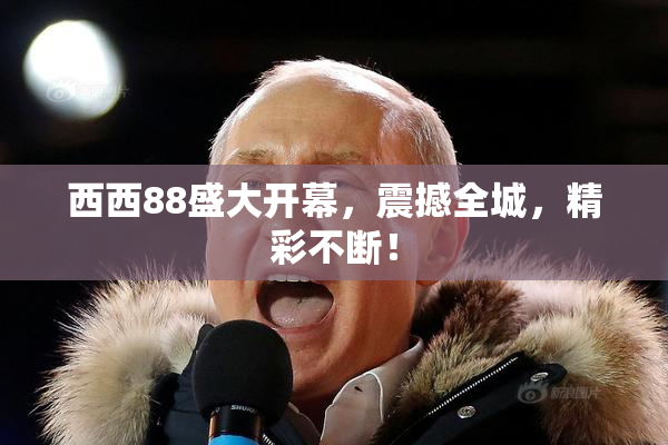 西西88盛大开幕，震撼全城，精彩不断！
