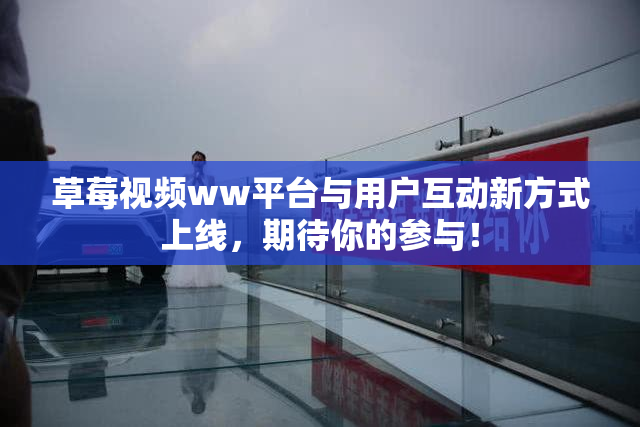 草莓视频ww平台与用户互动新方式上线，期待你的参与！