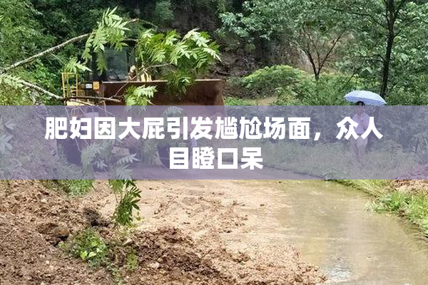 肥妇因大屁引发尴尬场面，众人目瞪口呆