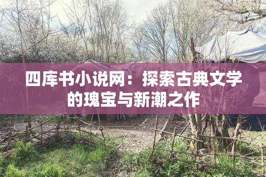 四库书小说网：探索古典文学的瑰宝与新潮之作