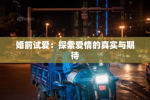 婚前试爱：探索爱情的真实与期待